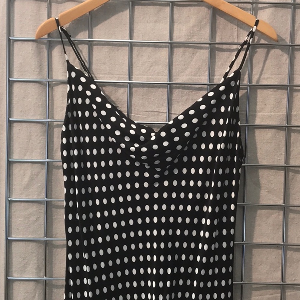 Zara draped slip dress